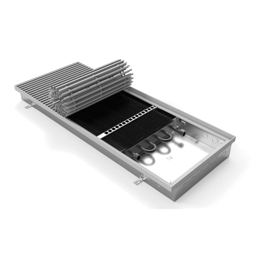 Конвектор 90x400x950, серия ВК, ВК.090.400.950.6ТГ.НЕРЖ