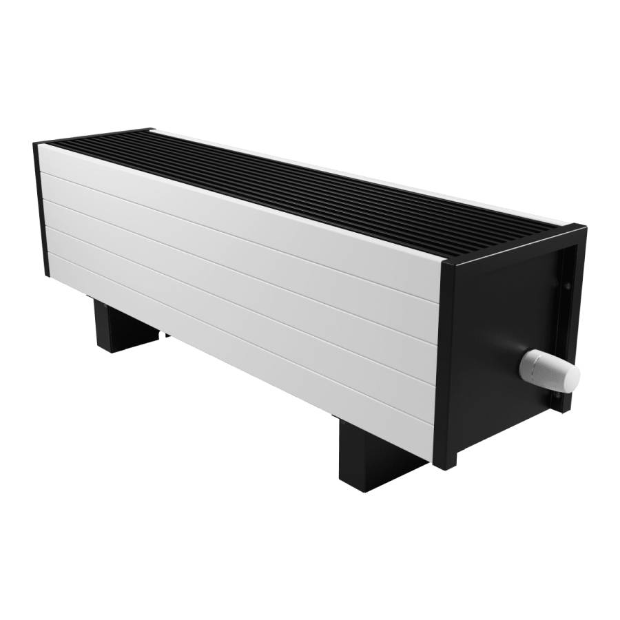 Конвектор 250x250x900, серия ВКН, ВКН.250.250.900.6ТП.Б