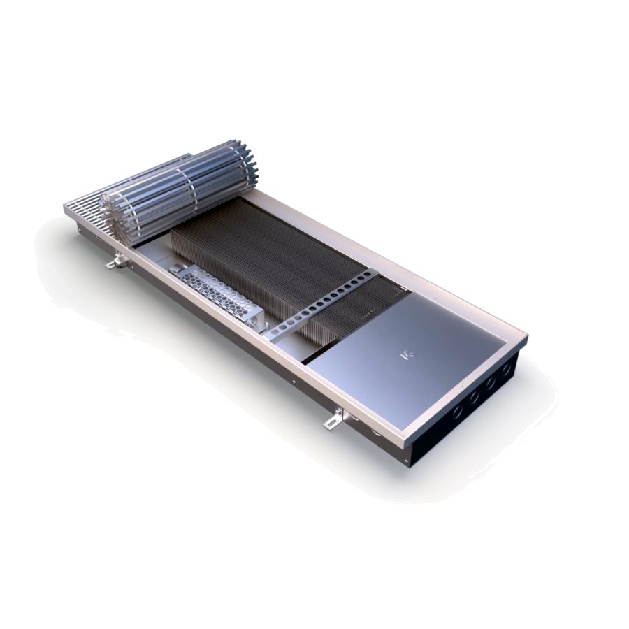 Конвектор 90x360x950, серия ВКВ 24В, ВКВ.090.360.950.4ТГ.24.НЕРЖ